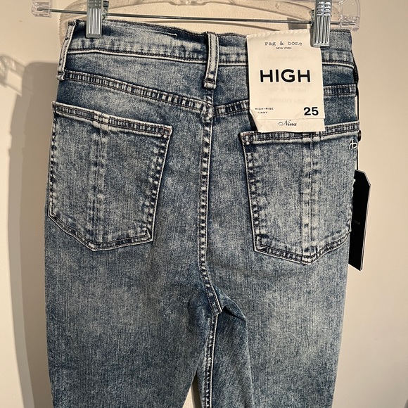 Rag and Bone, High Rise Nina, 25 Pearl 1 - Picture 6 of 8
